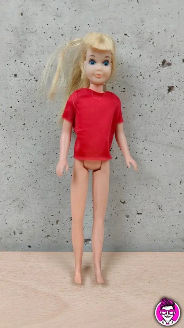 Barbie Jeans Skipper Doll - Vintage 1981 Hong Kong 1967 Mattel - Vista 1