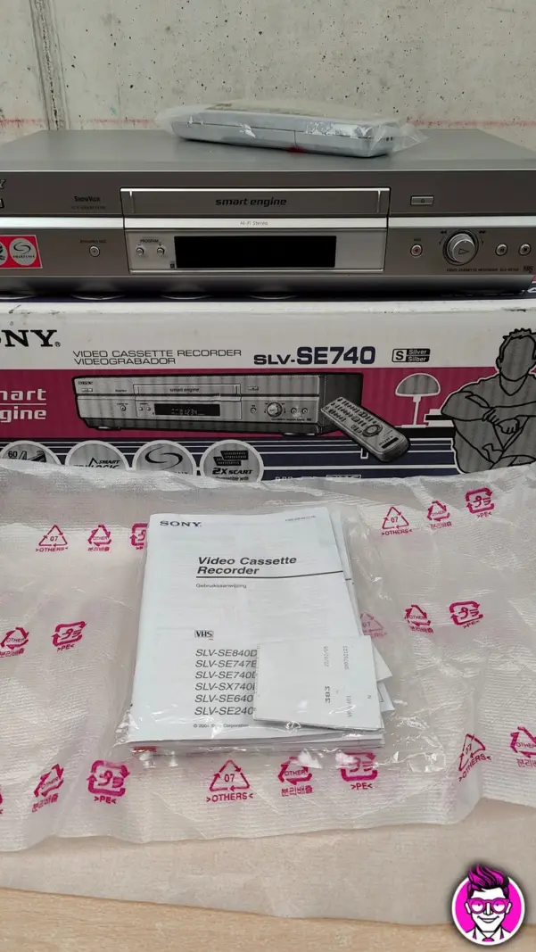 Sony SLV-SE740 - Video Cassette Recorder - Funzionante *Con Difetto* Completo - Vista 1