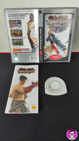 Reperto originale Tekken Dark Resurrection Platinum - PlayStation PSP - PAL Completo - Condizioni USATO TESTATO 100% CIB