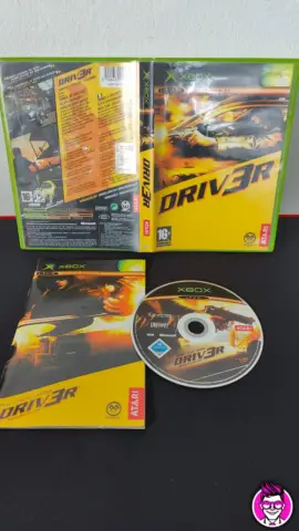 Reperto originale DRIV3R - Xbox Classic - PAL ITA Completo - Condizioni USATO TESTATO 100% CIB
