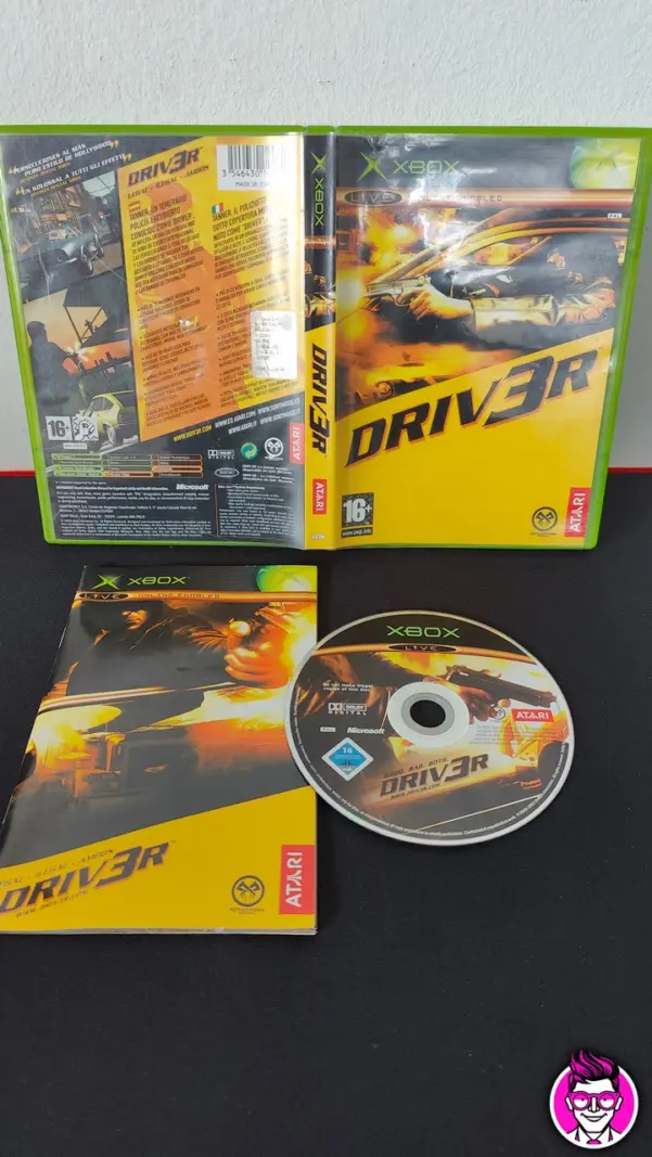 DRIV3R - Xbox Classic - PAL ITA Completo - Vista 1