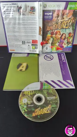 Reperto originale Kinect Adventures - Xbox 360 - PAL ITA Completo #02 - Condizioni USATO TESTATO 100% CIB