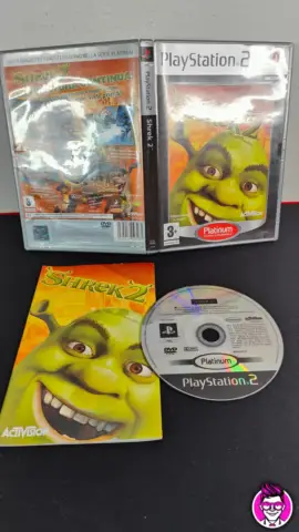 Reperto originale Shrek 2 Platinum - PlayStation 2 PS2 - PAL ITA Completo - Condizioni USATO TESTATO 100% CIB