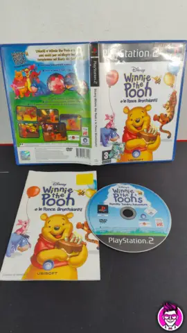 Reperto originale Disney Winnie the Pooh e le Pance Brontolanti! - PlayStation 2 PS2 - PAL ITA Completo - Condizioni USATO TESTATO 100% CIB