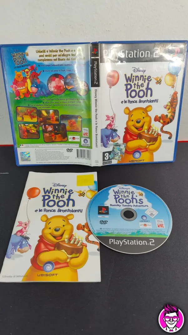 Disney Winnie the Pooh e le Pance Brontolanti! - PlayStation 2 PS2 - PAL ITA Completo - Vista 1