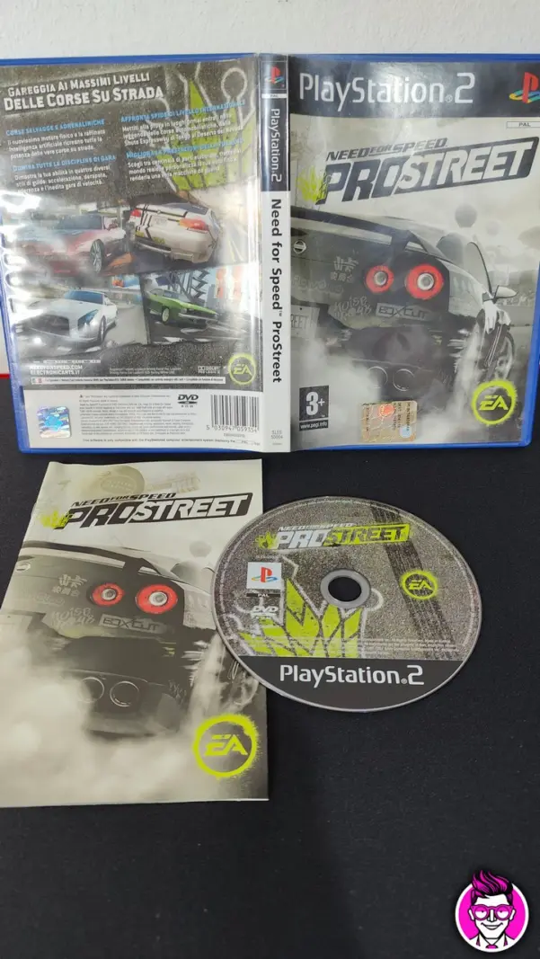 Need for Speed Prostreet - PlayStation 2 PS2 - PAL ITA Completo CD Specchio - Vista 1