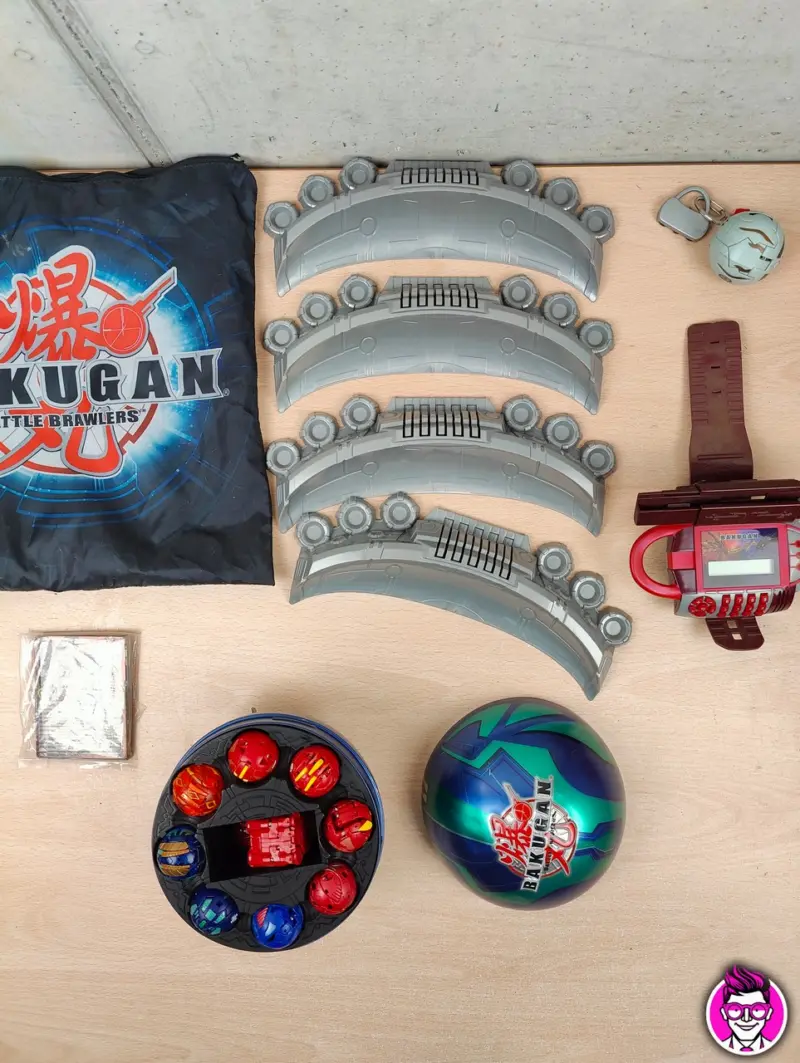 Bakugan Battle Brawlers Lotto con Accessori Vari - Vista 1
