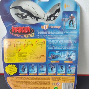 Miniatura 2 per Diabolik Track of the Panther Wolf The Avenger - Giochi Preziosi 2000 Action Figure Nuovo
