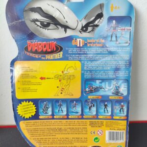 Miniatura 2 per Diabolik Track of the Panther Dane Leader of the Broterhood - Giochi Preziosi 2000 Action Figure Nuovo