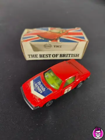 Reperto originale Triumph TR 7 Corgi Juniors - Vintage Made in GT Britain Modellino Diecast Auto - Condizioni USATO CIB