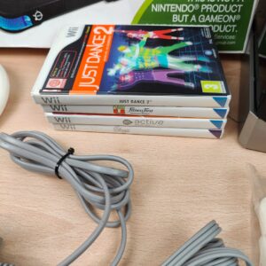 Miniatura 6 per Nintendo Wii Nera Console + Accessori + Giochi - Usato Funzionante