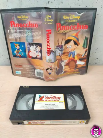 Reperto originale I Classici: Pinocchio - VHS - Film Disney - Condizioni USATO CIB