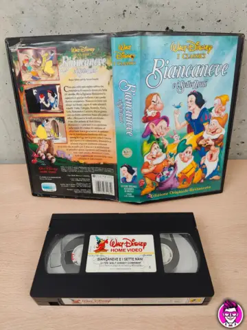 Reperto originale I Classici: Biancaneve e i Sette Nani - VHS - Film Disney - Condizioni USATO CIB