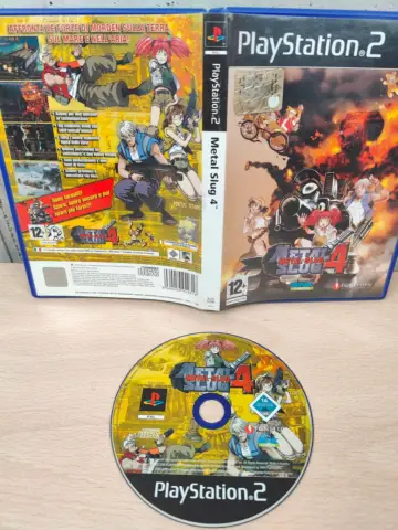 Reperto originale Metal Slug 4 - PlayStation 2 PS2 - PAL ITA #02 - Condizioni USATO TESTATO 100% CIB