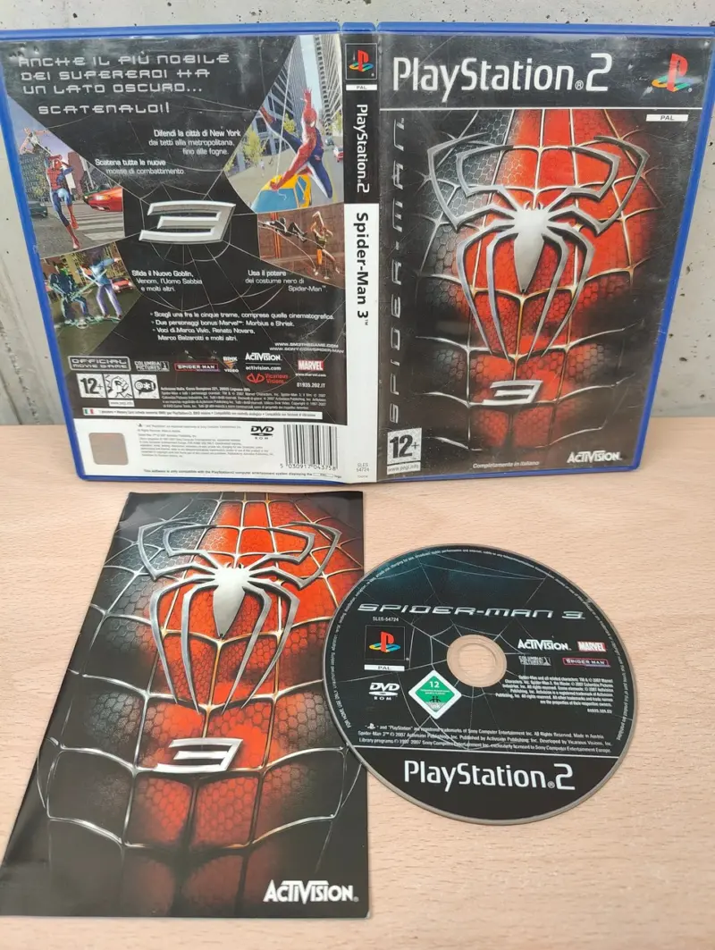 Spiderman 3 - PlayStation 2 PS2 - PAL ITA Completo - Vista 1
