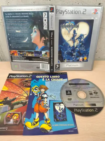Reperto originale Kingdom Hearts Platinum - PlayStation 2 PS2 - PAL ITA Completo - Condizioni USATO TESTATO 100% CIB