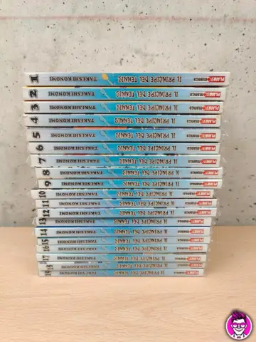 Reperto originale Il Principe del Tennis - Takeshi Konomi - Numero 1°>19° - Fumetto Planet Manga - Condizioni USATO CIB