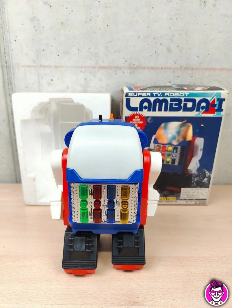Lambda I - Super TV Robot Parla Vintage Anni '80 - Vista 1