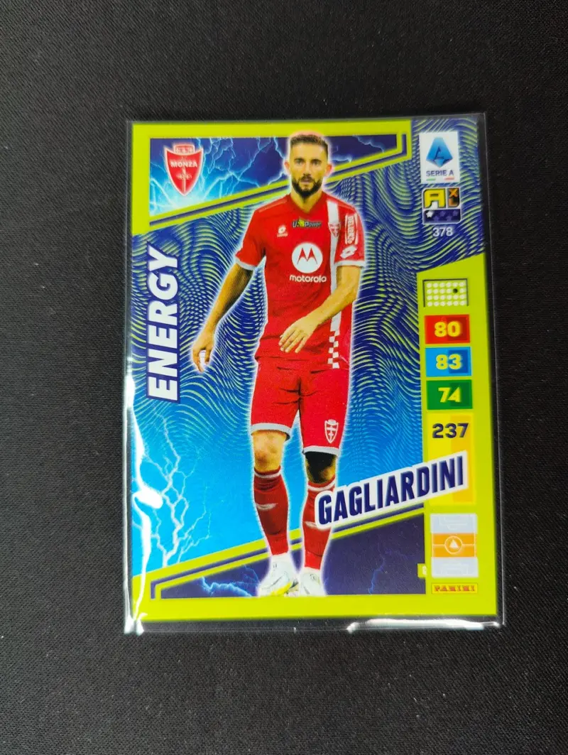 Energy Gagliardini - Panini Adrenalyn 2023-2024 N°378 - Vista 1