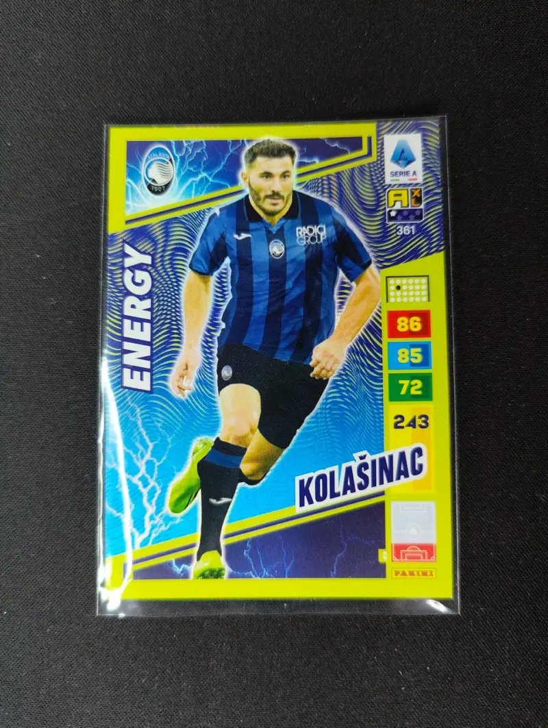 Energy Kolasinac - Panini Adrenalyn 2023-2024 N°361 - Vista 1