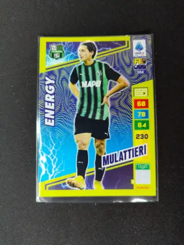 Reperto originale Energy Mulattieri - Panini Adrenalyn 2023-2024 N°384 (2023) - Condizioni USATO CIB