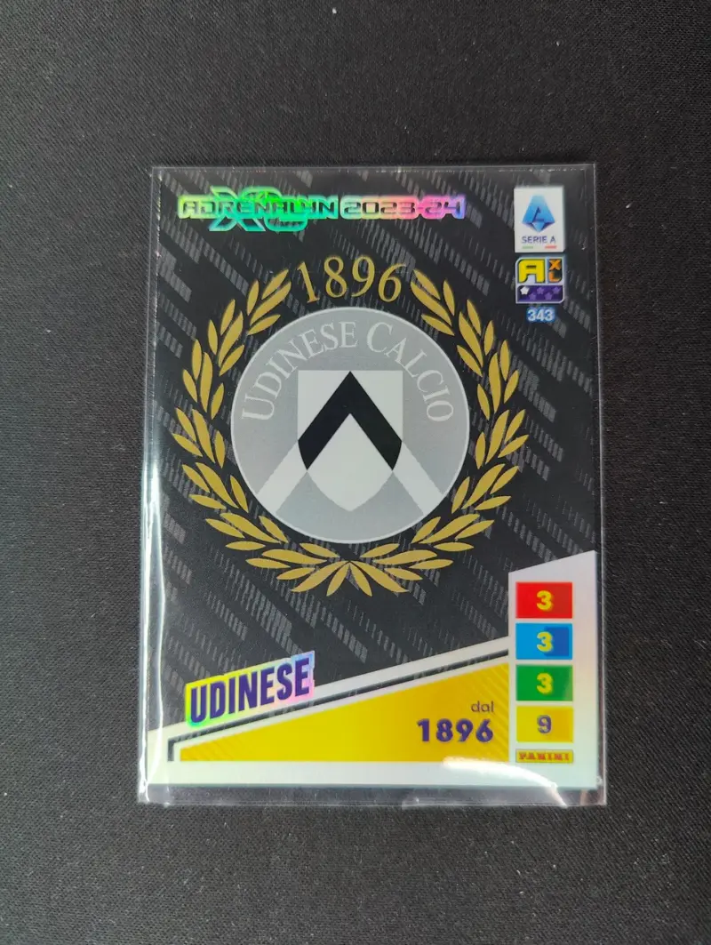Scudetto Udinese - Panini Adrenalyn 2023-2024 N°343 - Vista 1