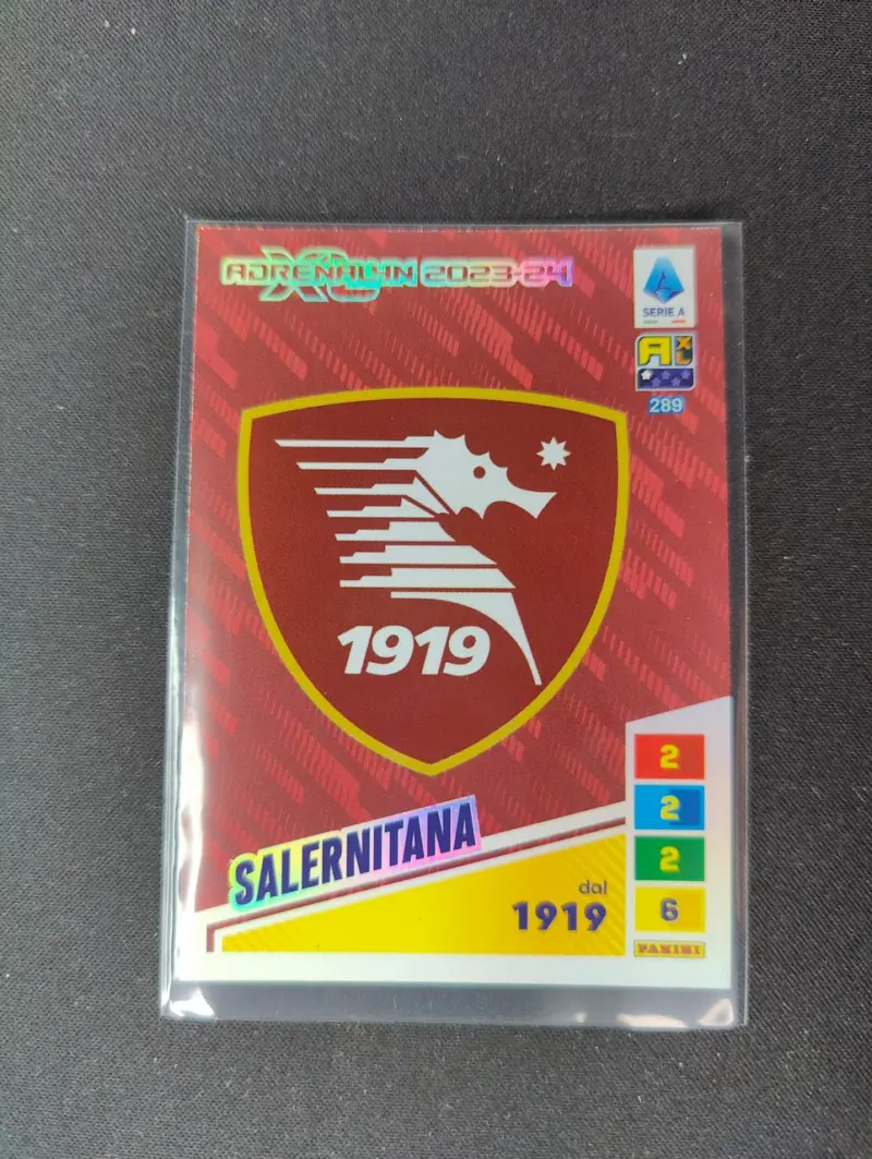 Scudetto Salernitana - Panini Adrenalyn 2023-2024 N°289 - Vista 1
