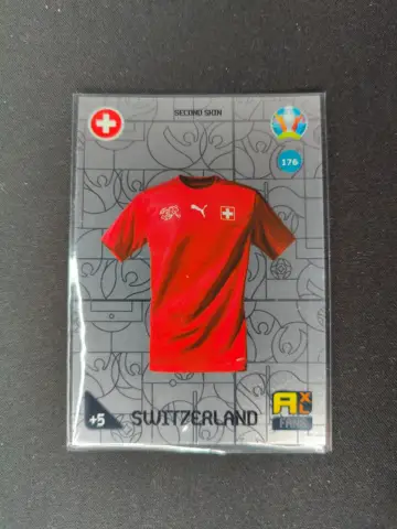Reperto originale Switzerland Second Skin - Panini Adrenalyn 2021 N°176 (2021) - Condizioni USATO CIB