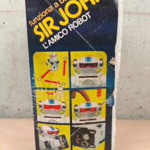 Miniatura 9 per Robot Sir John - L'Amico Robot Parla Vintage Nuovo Anni '80