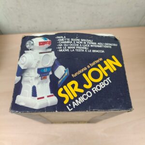 Miniatura 4 per Robot Sir John - L'Amico Robot Parla Vintage Nuovo Anni '80