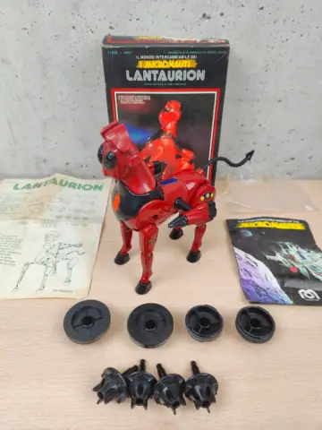 Reperto originale Micronauti Lantaurion - Micronauts GiG Mego Vintage 1977 Completo con Istruzioni (1977) - Condizioni USATO CIB