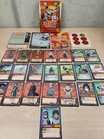 Reperto originale Naruto Card Game Serie 1 - Non Completo - Condizioni USATO CIB