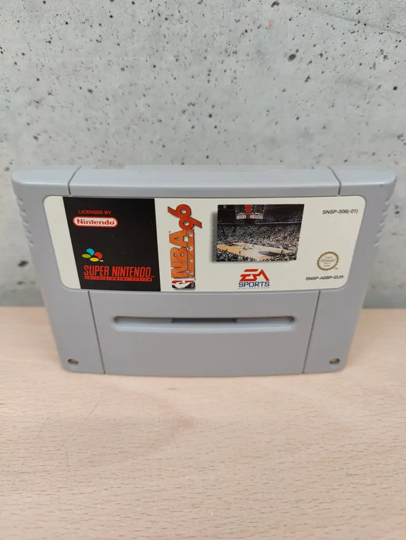 NBA 96 Live - Super Nintendo SNES PAL - Vista 1