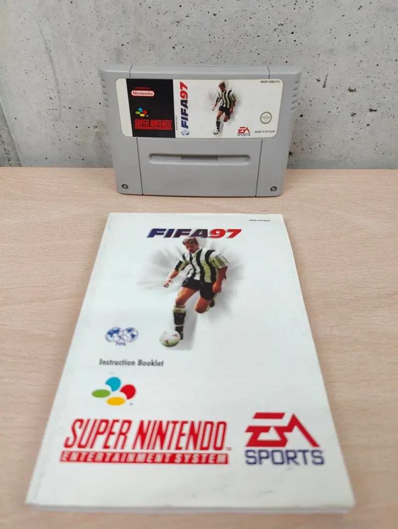 FIFA 97 - Super Nintendo SNES PAL - Vista 1