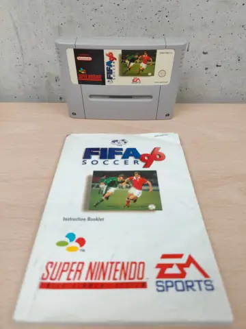 Reperto originale FIFA 96 - Super Nintendo SNES PAL - Condizioni USATO TESTATO 100% CIB