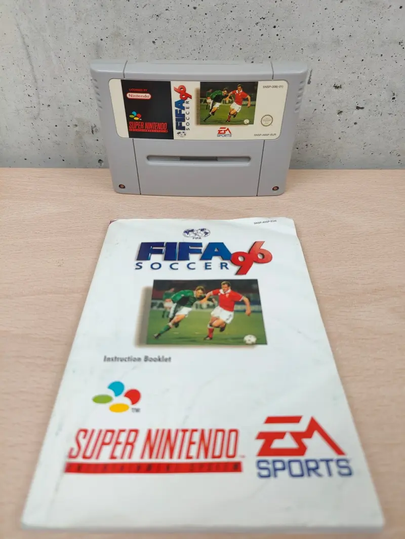 FIFA 96 - Super Nintendo SNES PAL - Vista 1