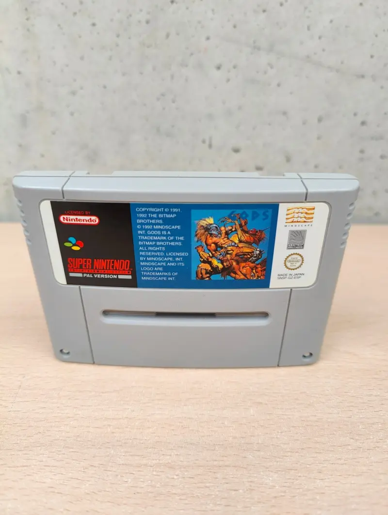 Gods - Super Nintendo SNES PAL - Vista 1