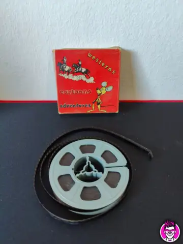 Reperto originale Western Cartoons Adventures - Pellicola Vintage - Condizioni USATO CIB