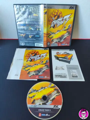 Reperto originale Crazy Taxi 3 - PC Computer - ITA - Condizioni USATO CIB