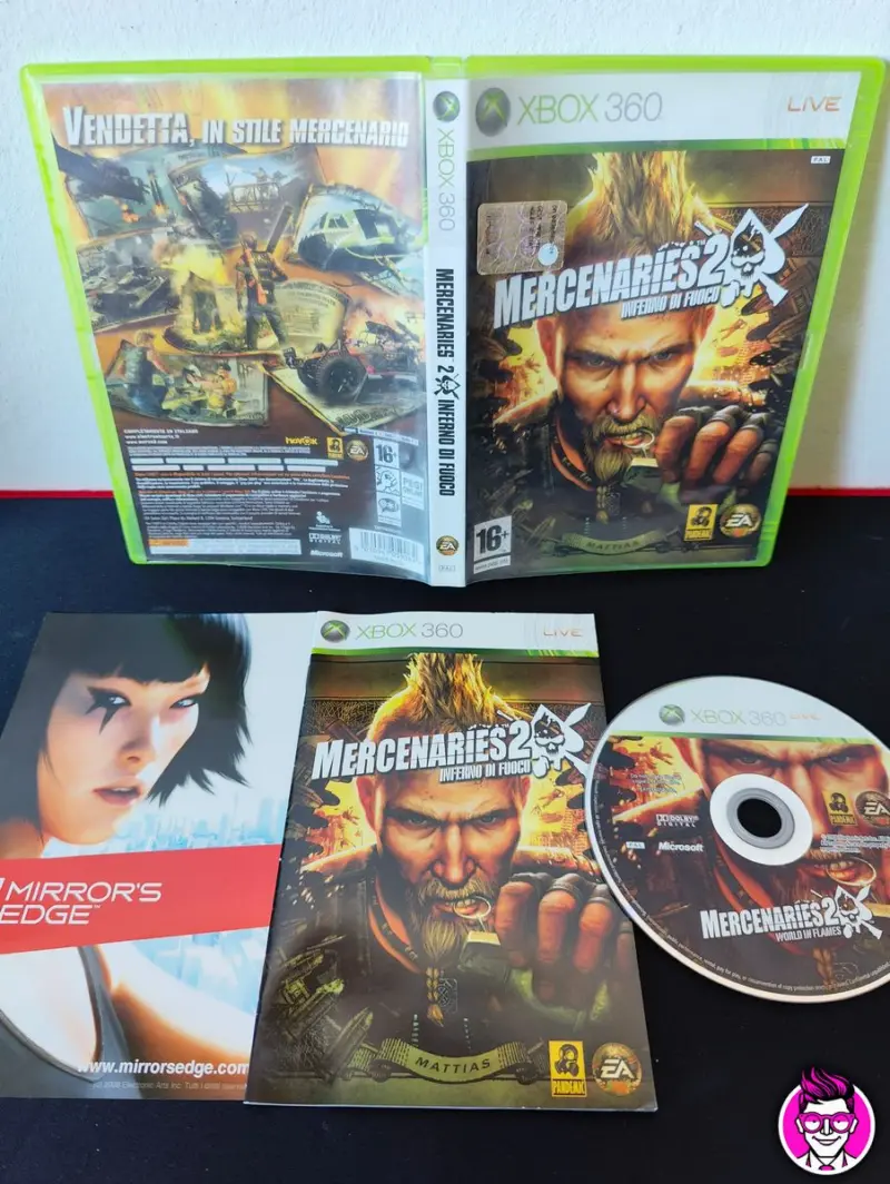 Mercenaries 2 Inferno di Fuoco - Xbox 360 - PAL ITA - Vista 1