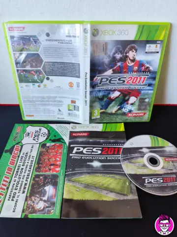 Reperto originale Pro Evolution Soccer 2011 PES - Xbox 360 - PAL ITA (2011) - Condizioni USATO TESTATO 100% CIB