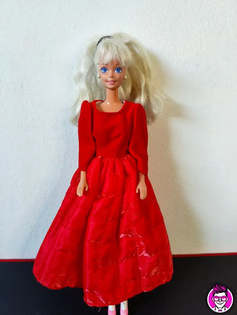 Barbie Abito Rosso - Bambola Doll 1966 Mattel - Vista 1