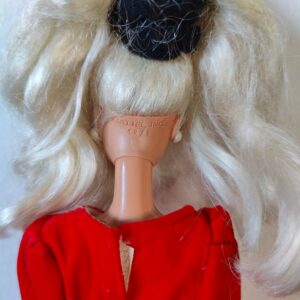 Miniatura 2 per Barbie Abito Rosso - Bambola Doll 1966 Mattel