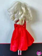 Miniatura 3 per Barbie Abito Rosso - Bambola Doll 1966 Mattel