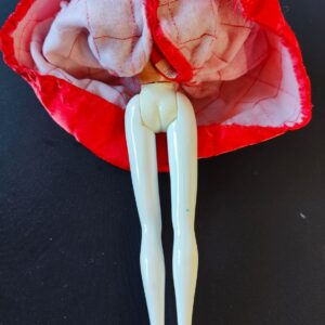 Miniatura 5 per Barbie Abito Rosso - Bambola Doll 1966 Mattel