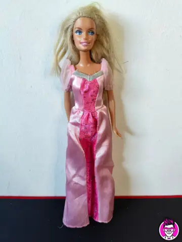Reperto originale Barbie Abito da Sera Rosa Viola - Bambola Doll 1999 Mattel (1999) - Condizioni USATO CIB