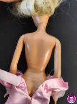 Miniatura 3 per Barbie Abito da Sera Rosa Viola - Bambola Doll 1999 Mattel