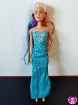 Miniatura 1 per Barbie Capelli Arcobaleno - Bambola Doll 2015 Mattel