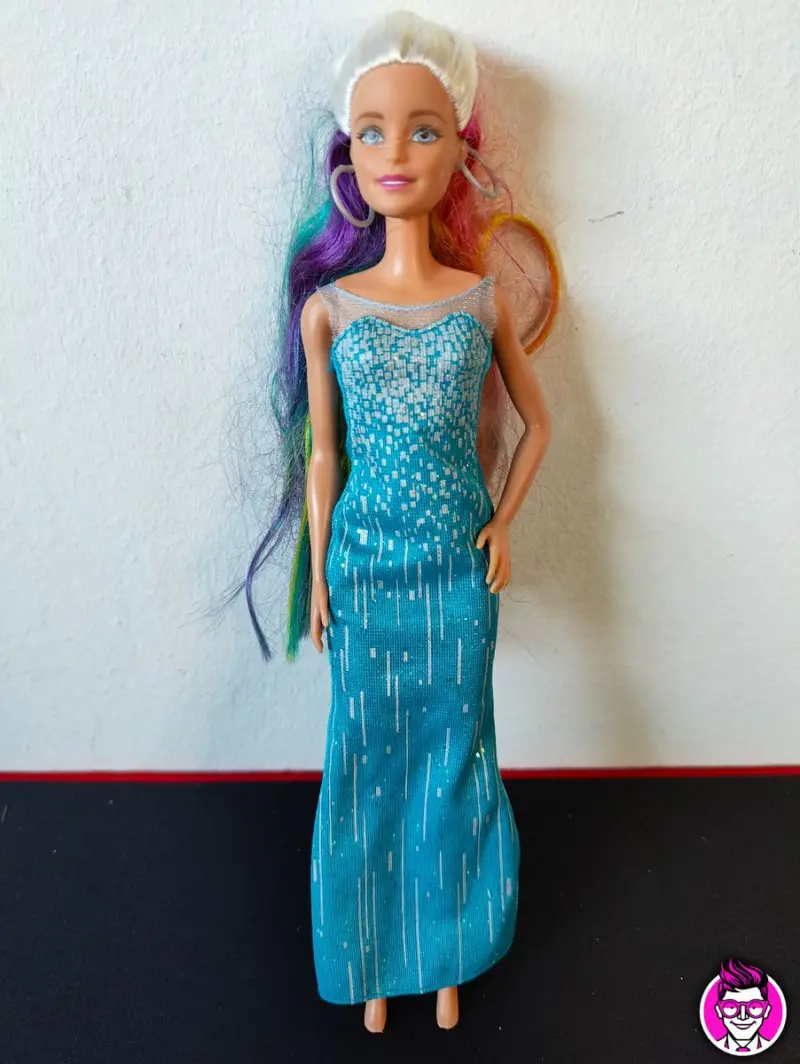 Barbie Capelli Arcobaleno - Bambola Doll 2015 Mattel - Vista 1