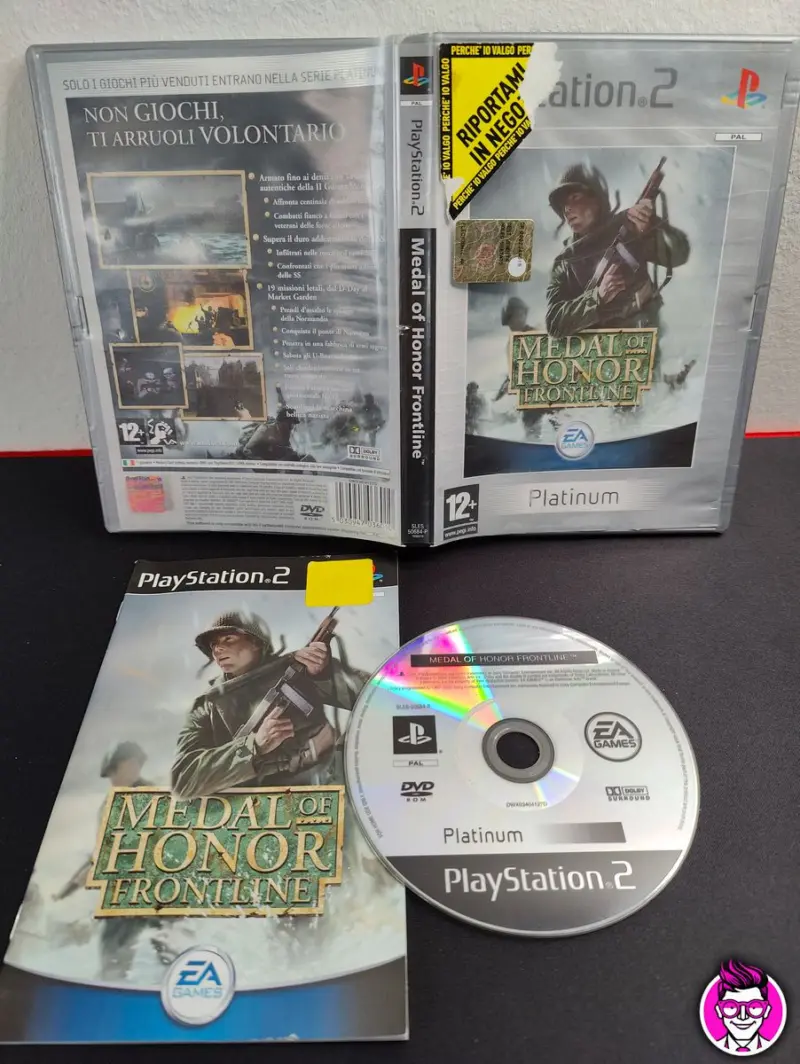 Medal of Honor Frontline Platinum - PlayStation 2 PS2 - PAL ITA - Vista 1